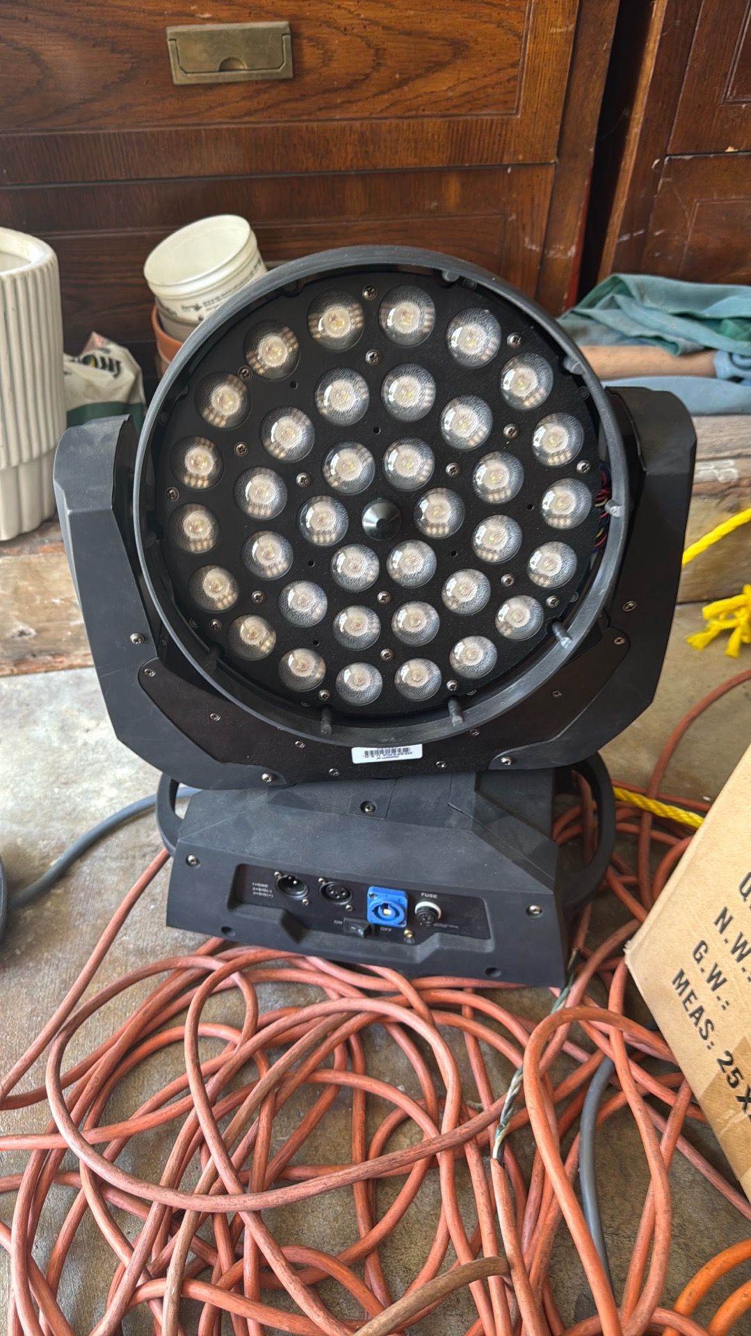 For parts stage lights