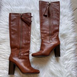 Coach Therese Brown Riding Boots