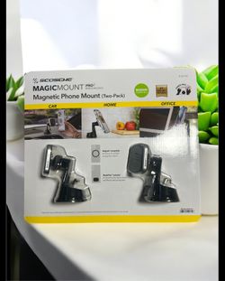 Scosche MagicMount Pro2 Magnetic Phone Mount Two-Pack (Black)