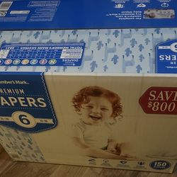 Size 6 Diapers Brand New