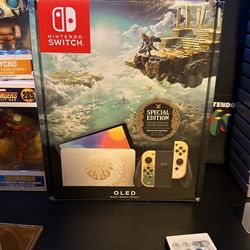 Nintendo Switch Oled Tears Of The Kingdom Edition- CIB