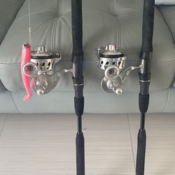 Van Stall VS 200 bailess with Custom VS rod