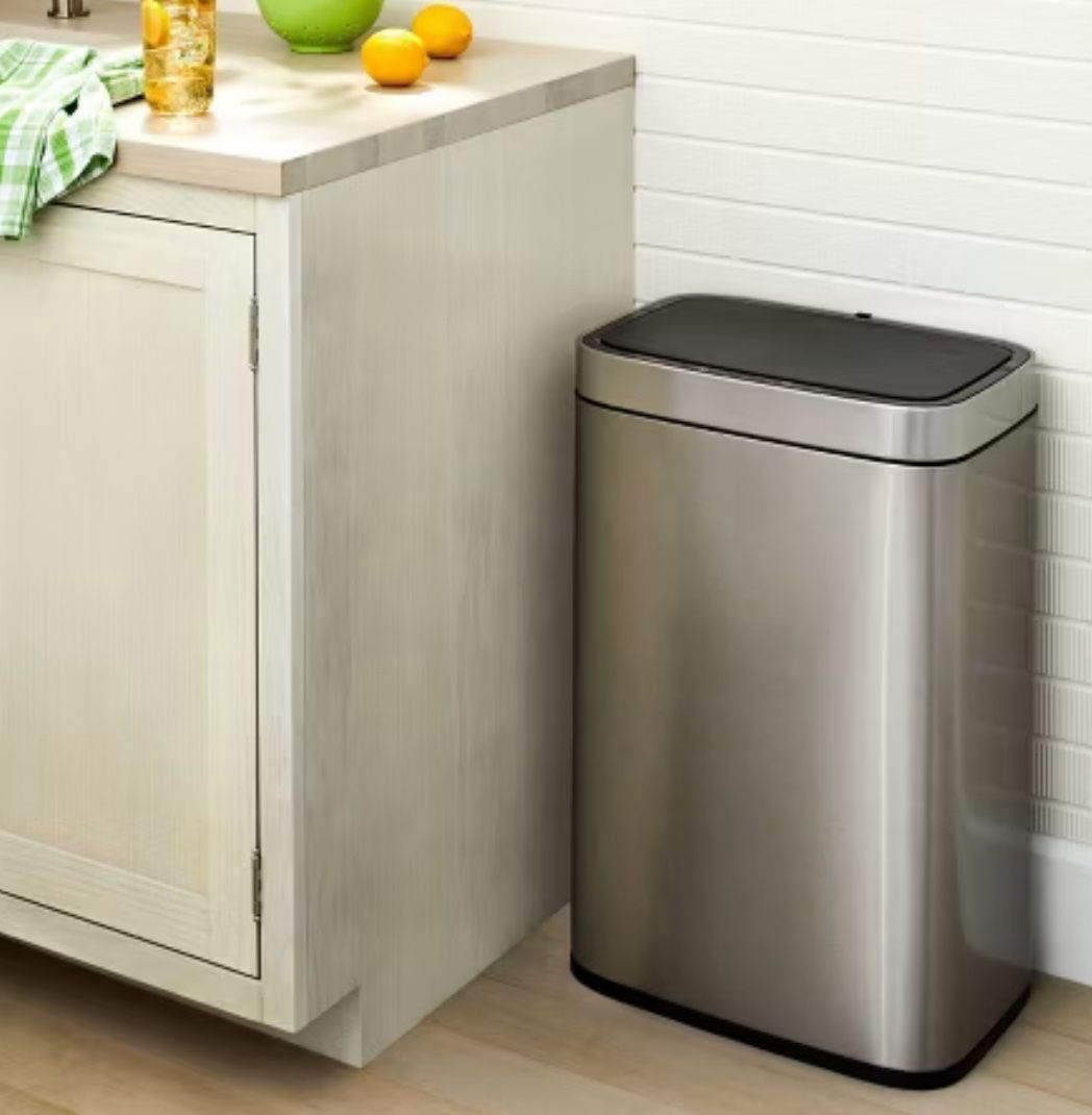 Touchless Motion Stainless Steel Trash Can
