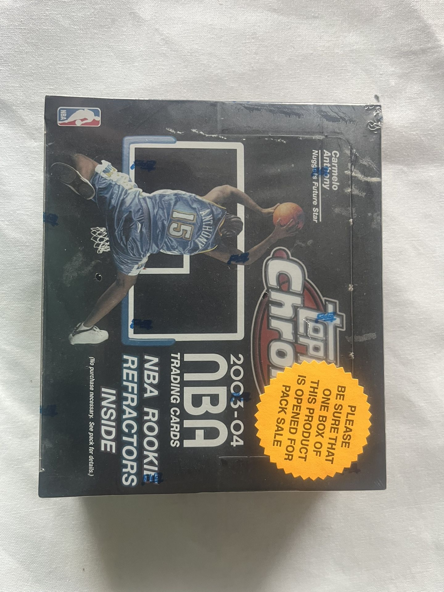 2003-2004 NBA Topps Chrome Box