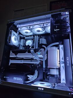 Gaming PC custom liquid cooling rtx work station