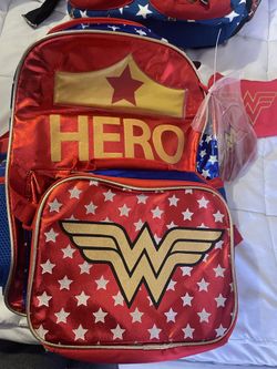 Brand New Wonder Woman Backpack