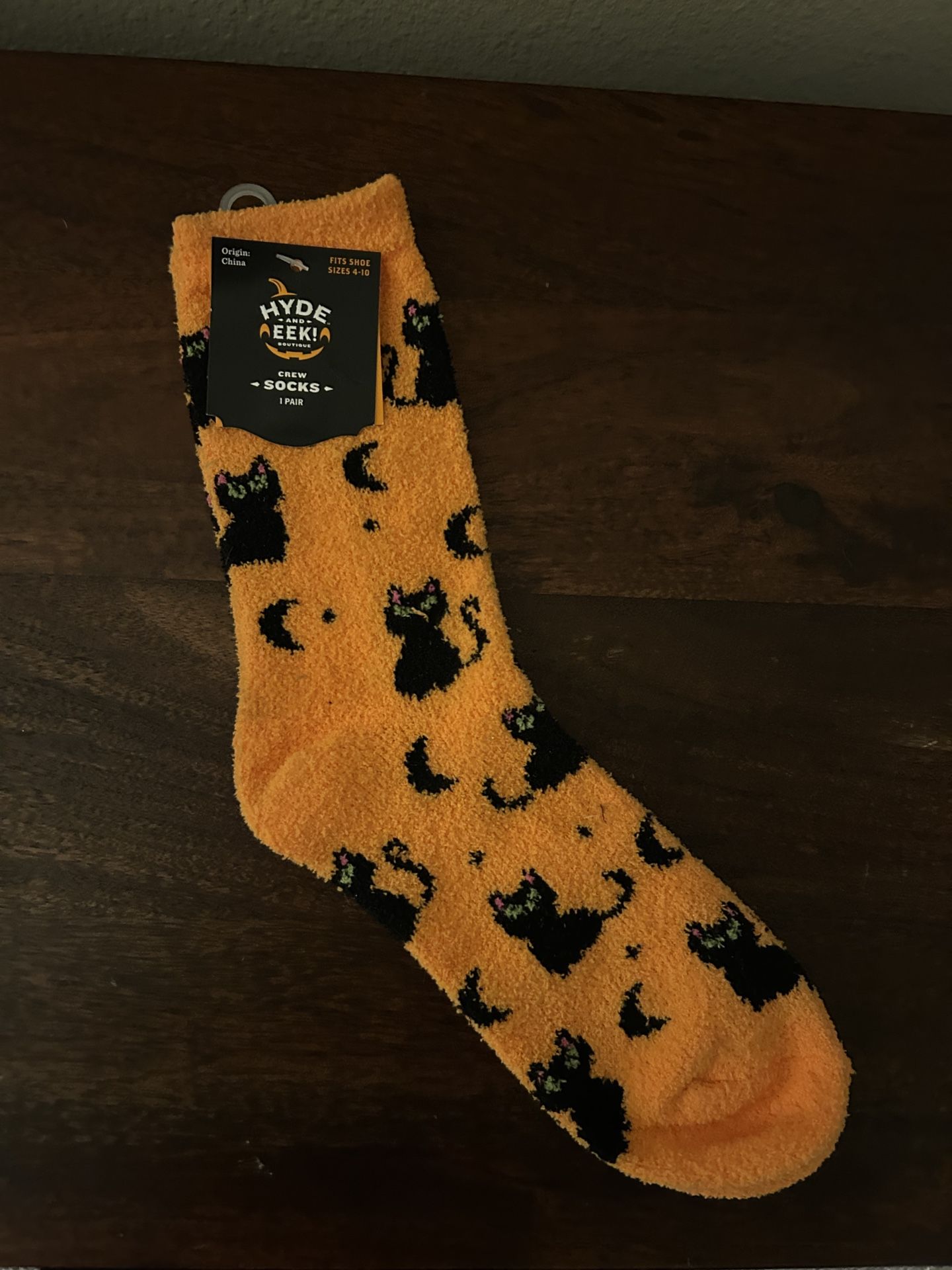 Halloween Fuzzy Socks Women’s Size