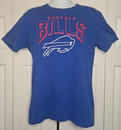 Buffalo Bills T-Shirt Mens Large Junk Food Clothing Blue Graphic NFL Football