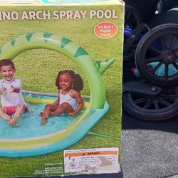 Dino Arch Spray Pool