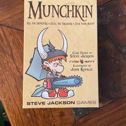 Munchkin – 1st Edition, 33rd Printing (October 2017)