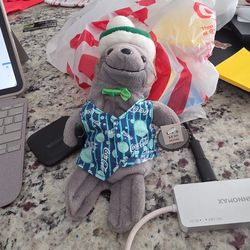 Seal Coca-Cola beanie baby