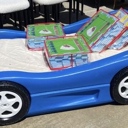 Toddler race car bed