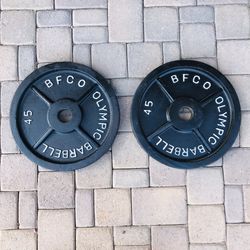 BFCO 45 Lb Olympic Weights