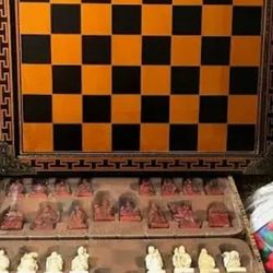 Asian Chess Set Foldable 