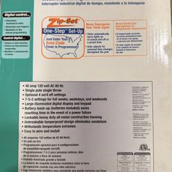 Sylvania SA310 40A Digital Timer – New in Box