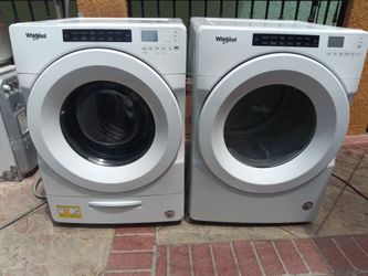 Washer and dryer