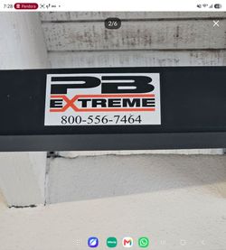 Half RACK MINT PB EXTREME  WITH EXTRAS  HEAVY DUTY! Gym equipment