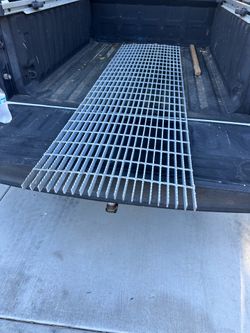 Steel metal galvanized grate