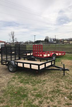 6x12 Heavy duty utility trailer! Financing now available!!!