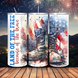 Memorial Day 20oz Custom Tumbler