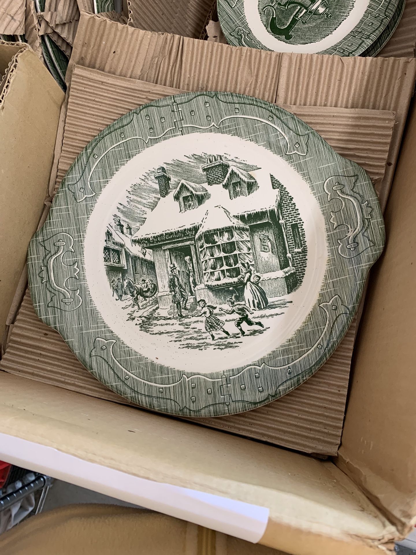 44 Piece 1950’s Old Curiosity Shop China By Royal China