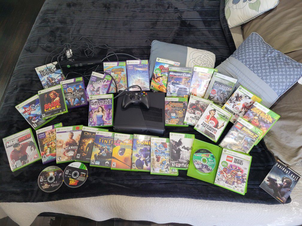 Xbox 360 And Games With Kinect