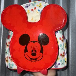 Loungefly Disney Parks Exclusive Mickey Balloon Popcorn Mini Backpack.