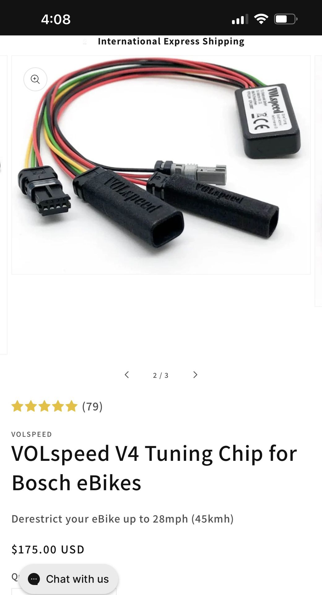 VOLspeed V4 Tuning Chip For Bosch eBikes for Sale in Santa Ana, CA - OfferUp