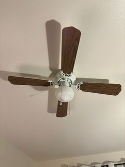 42-inch White LED Ceiling Fan