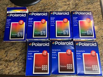 Vintage Polaroid film (expired)