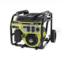 RYOBI 6,500-Watt Gasoline Powered Portable Generator with CO Shutdown Sensor