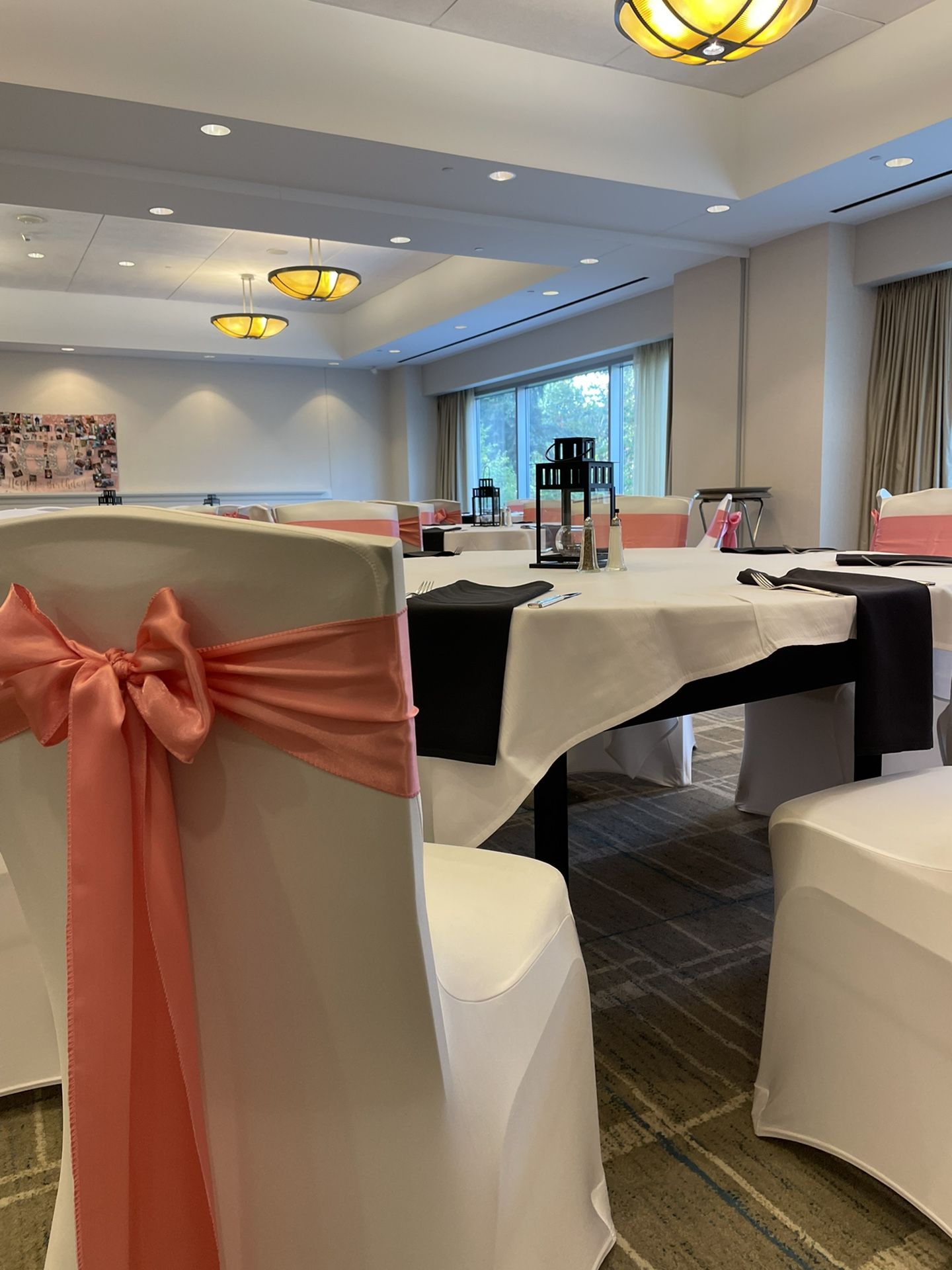 Chair Sash Rose Gold