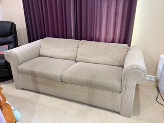 Beige couch