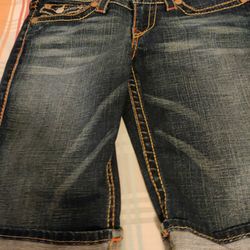 True Religion Jayde Shorts Size 30