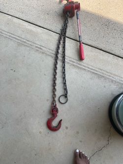 1-1/2 ton Lever Hoist Ratclif Chain Hoist