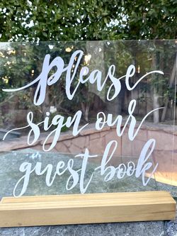 Guest Book Sign