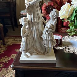 Mother And Daughters Sculpture 