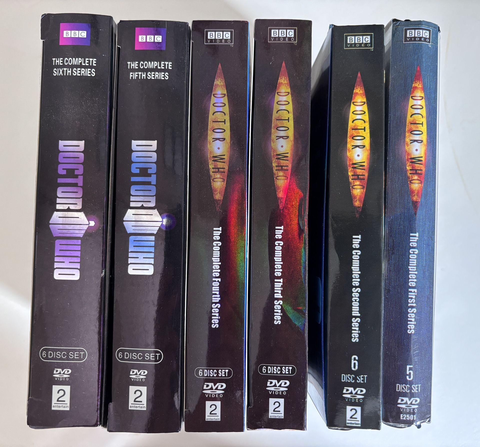 Dr Who DVD Complete Series 1 - 6 Boxed Sets