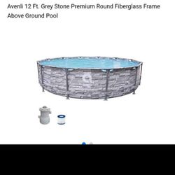 12ft Fiverglass Pool