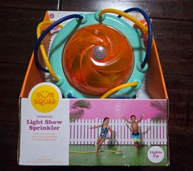 New Spinning Light Show Sprinkler