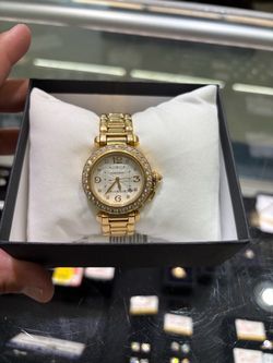 Cartier Pasha Gold Watch with Diamond Bezel