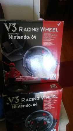 Nintendo 64 racing wheels