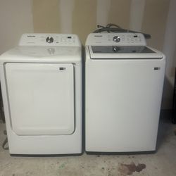 Samsung Washer & Dryer Set – Works Great