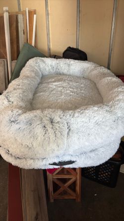 Dog bed pretty big size 62 L 43 W NEW