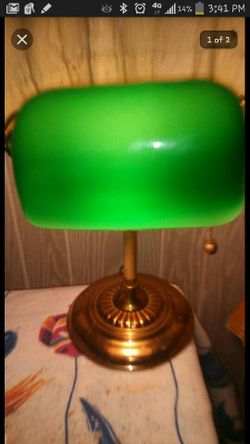 Vintage Accountants desk lamp circa 1960's