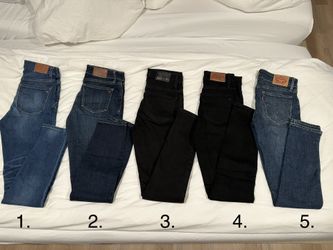 Women’s Jeans Size 24-26 Madewell and Levis