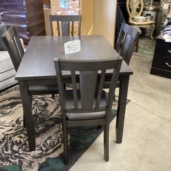 New Dining Table For Chairs, Gray Color, Free Deliver 48 InchesX 36 Inches
