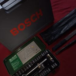 BOSCH POWER TOOL DRILL | RATCHET SOCKER SET | TIRE TOOL KIT 