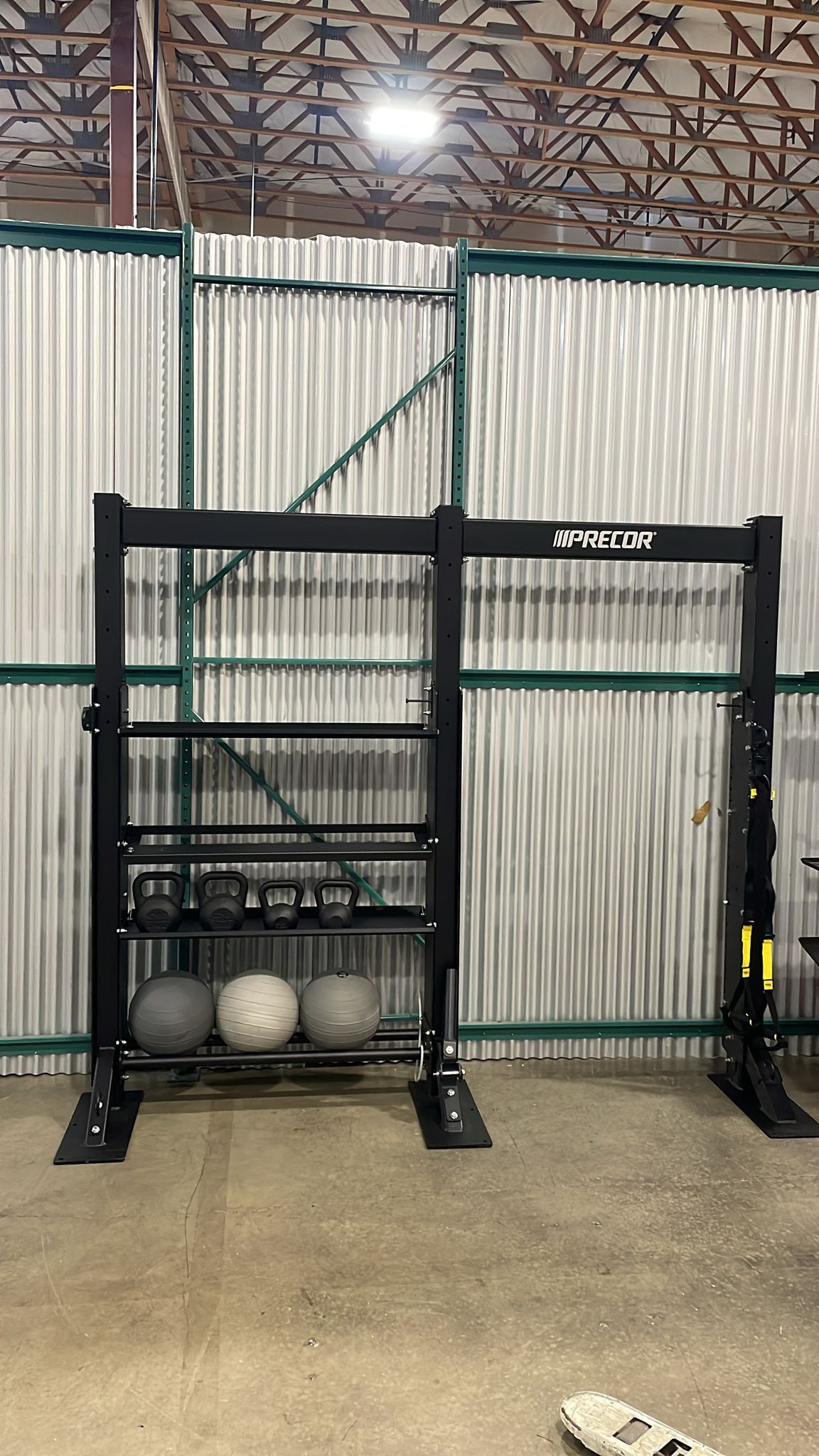 Precor Fitness Double Bay And Single Functional Storage