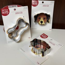 Celebrate It Dog Cookie Themed Cutter Set